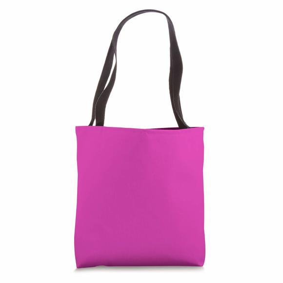 Byzantine Purple Plain Solid Color Simple Classic Tote Bag :[ - Picture 1 of 4